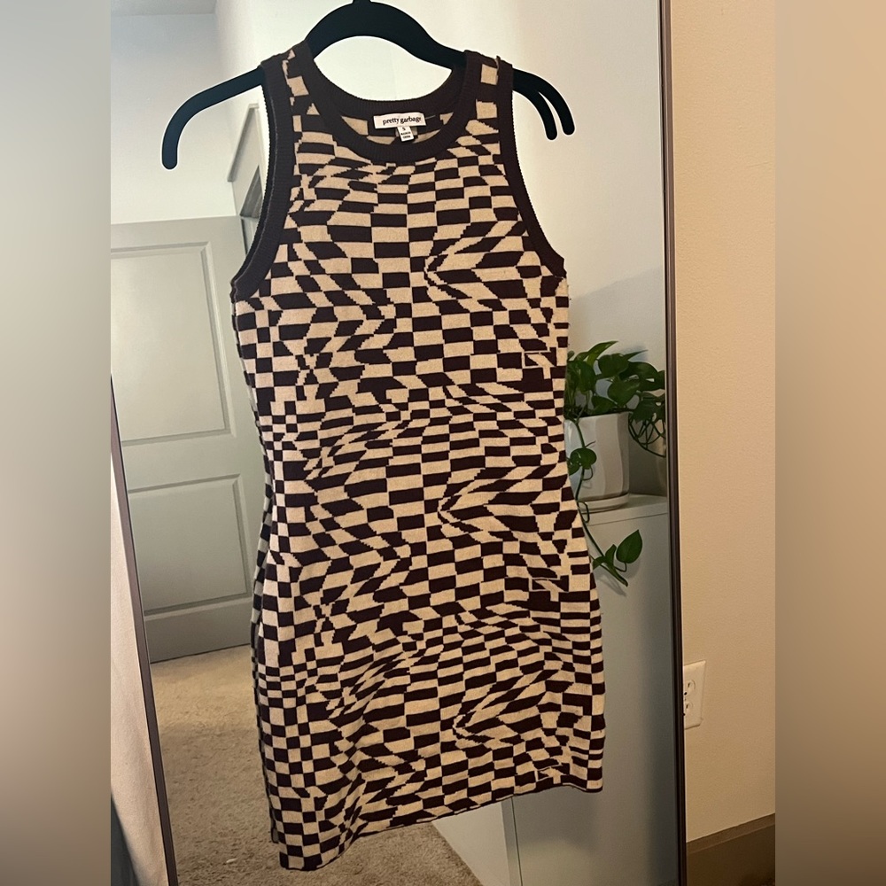 Fitted Geometric Dress